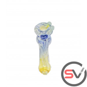 DOUBLE BOWL COSMIC NEBULA HAND PIPE 5inch